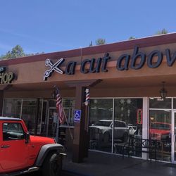 A Cut Above - Outside in strip mall