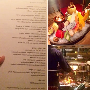 Roka - Mayfair - Tokujo premium tasting menu @rokamayfair Exotic fruits, robata grill - Japanese Near Me - London, XGL