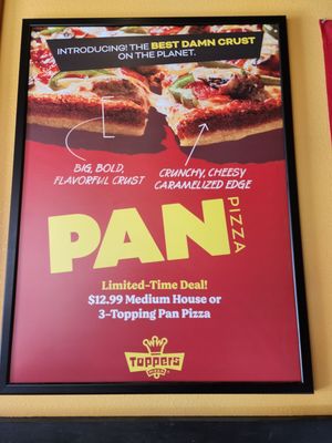Menu photo 1 Toppers Pizza Madison, WI Menu photo 1 Toppers Pizza Madison, WI