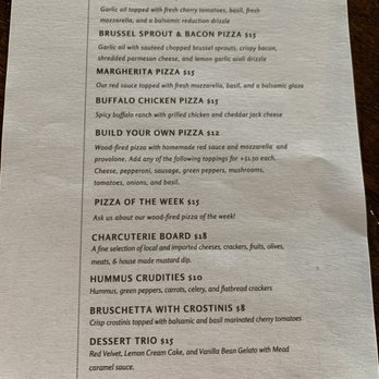 Libations Winery - Mondays limited food menu - Wineries Near Me - Mercer, Pennsylvania