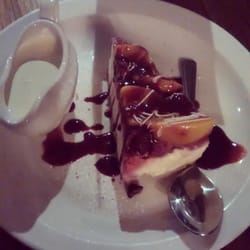 The Greenhouse Inn - Peach Melba Cheesecake