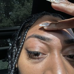 Fiona's Threading Studio - Swollen eyebrows