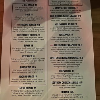 The Westside Tavern - Updated Menu 11/01/2024 - Bars Near Me - Olympia, Washington