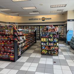 Alltown - Snacks and beverages.