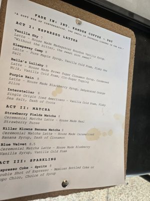 Menu photo 2 Kamden Coffee Glendora, CA
