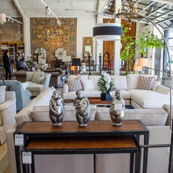Santa Barbara Design Center - these statues are so cute and really decorative