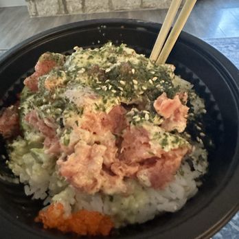 Sushi Seven - James tower - spicy tuna was kind of sloppy inside?? Like very squishy almost "too" raw??? - Sushi Bars Near Me - San Antonio, Texas Sushi Seven - James tower - spicy tuna was kind of sloppy inside?? Like very squishy almost "too" raw??? - Sushi Bars Near Me - San Antonio, Texas