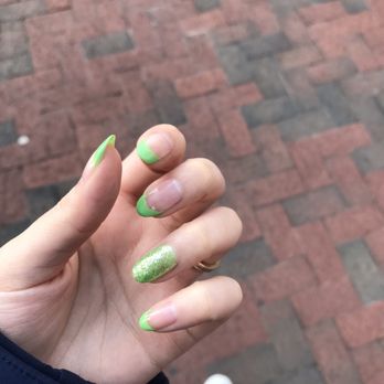 Michael Michele Nail Spa - Pinterest inspired green nails - Nail Salons Near Me - Virginia Beach, Virginia Michael Michele Nail Spa - Pinterest inspired green nails - Nail Salons Near Me - Virginia Beach, Virginia