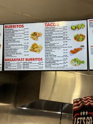 Menu photo 2 Saco’s Tacos San Diego, CA