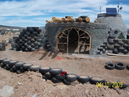 Earthship Visitor Center by null