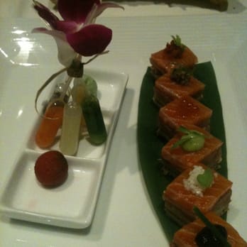 Morimoto Napa - Morimoto Sashimi w/ Five Sauces - Japanese Near Me - Napa, California Morimoto Napa - Morimoto Sashimi w/ Five Sauces - Japanese Near Me - Napa, California