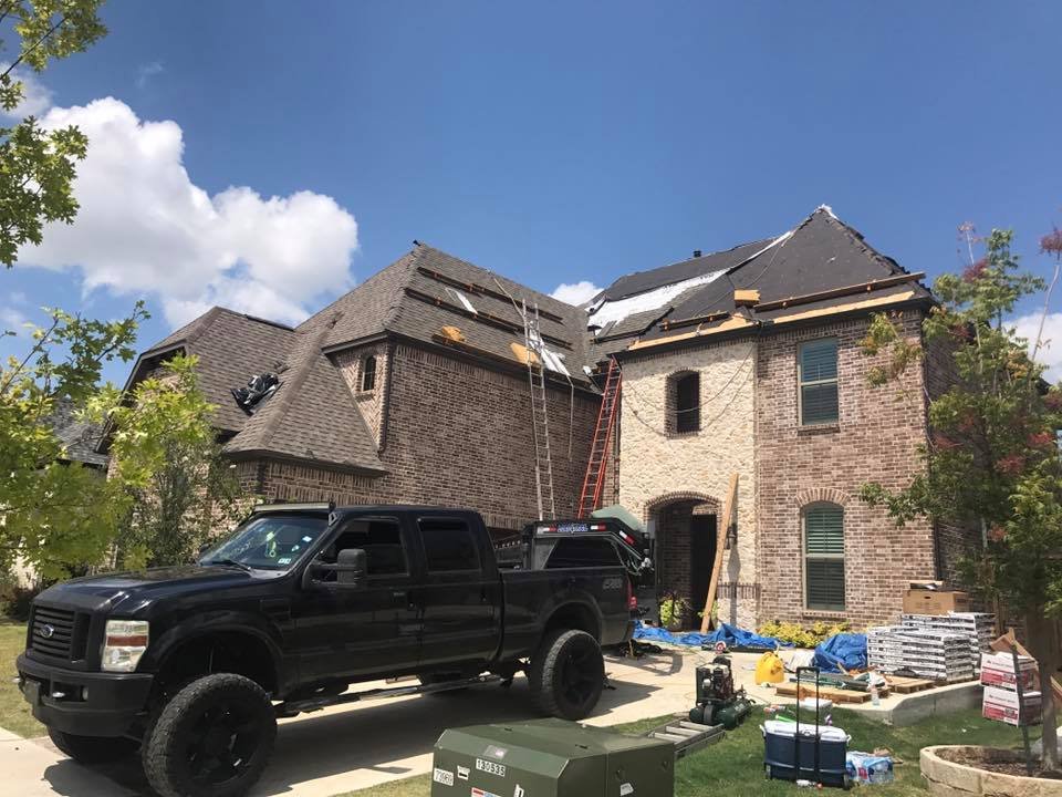 Slide of Cowboys Roofing