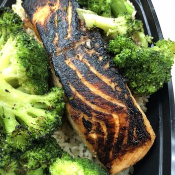 Simply Prima - Asian salmon with roasted broccoli W30 - Caterers Near Me