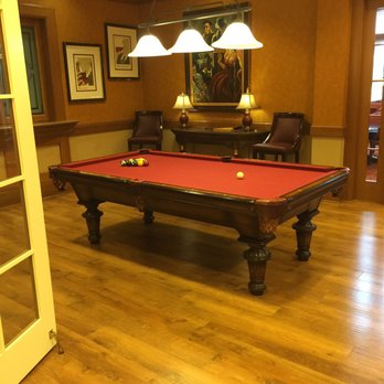 Vi at The Glen - Pool room - Retirement Homes Near Me - Glenview, Illinois