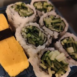 Tamago and cucumber roll