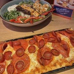 Power Bowl and Flat Bread