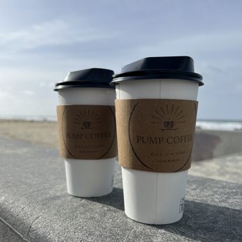 Pump Coffee - 16oz hazelnut & white mocha lattes - Coffee & Tea Near Me - San Diego, California