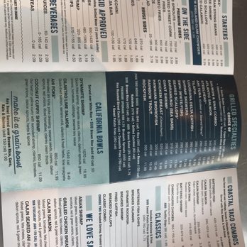 California Fish Grill - Menu - Seafood Near Me - Riverside, California