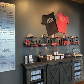 Bexar Barbecue - Apparel and menu - Barbeque Near Me - Tomball, Texas