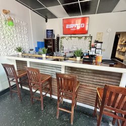 Catfish On The Bayou - Bar seating ( felt a little unstable so I moved to a table once one became available)