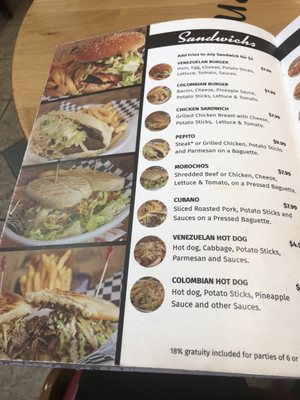Menu photo 8 La Fuente Orlando, FL Menu photo 8 La Fuente Orlando, FL