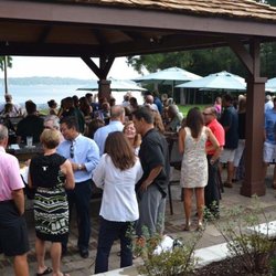Bishops Bay Country Club - Busy Lakeside Patio with the best view in Madison