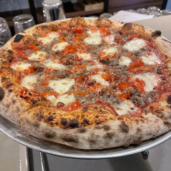 Dovetail Joint Restaurant - sausage & peppadew pizza - Tapas/Small Plates Near Me - Richland, Washington Dovetail Joint Restaurant - sausage & peppadew pizza - Tapas/Small Plates Near Me - Richland, Washington