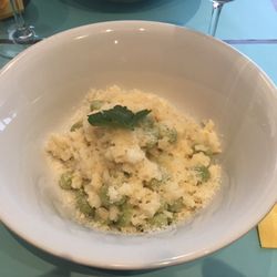 La Cantinetta - Risotto aux fèves. Simple et savoureux.