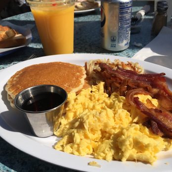 Olive Cafe - Pancakes on the beach- yum! - Breakfast & Brunch Near Me - San Diego, California