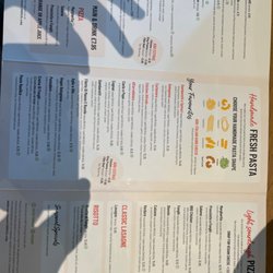 Vapiano - Menu