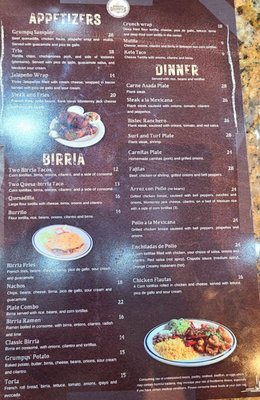 Menu photo 4 Birrieria Grumpys Tukwila, WA