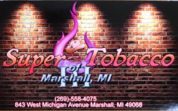 tobacco shop marshall mi Super Tobacco 3, 843 W Michigan Ave, Marshall, MI 49068, US