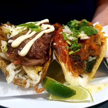 Tatas Tacos - Jibarito and Chile relleno. Chile relleno was unique and insane flavor! - Tacos Near Me - Chicago, Illinois Tatas Tacos - Jibarito and Chile relleno. Chile relleno was unique and insane flavor! - Tacos Near Me - Chicago, Illinois