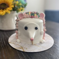 LadyB's - Hedgehog 1st birthday cake