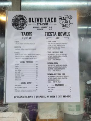 Menu photo 2 Olivo Taco Syracuse, NY