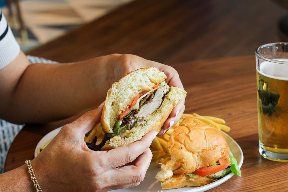 Food from Harvest Kitchen + Spirits