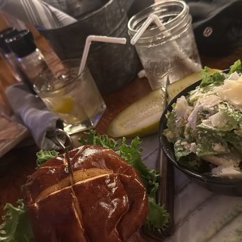 The Field Burger and Tap - Burger and Cesar salad - Beer, Wine & Spirits Near Me - State College, Pennsylvania The Field Burger and Tap - Burger and Cesar salad - Beer, Wine & Spirits Near Me - State College, Pennsylvania
