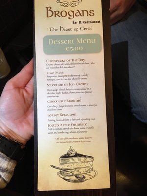 Menu photo 3 Brogans Bar & Restaurant Ennis, CE