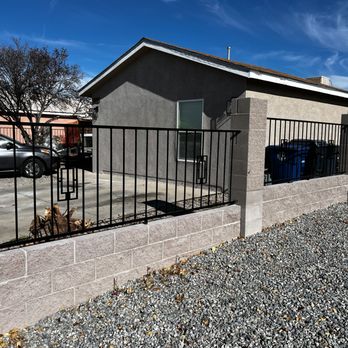 City Iron - Wall toppers all around this home. - Metal Fabricators Near Me - Albuquerque, New Mexico