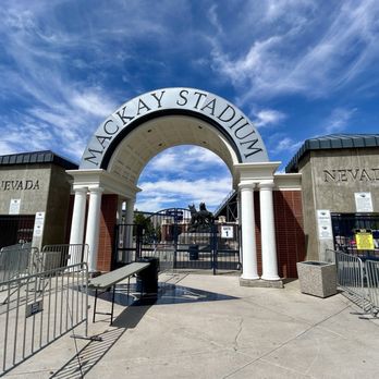 Mackay Stadium - Southwest corner entrance of MacKay Stadium. - Stadiums & Arenas Near Me - Reno, Nevada