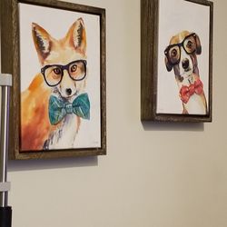 Settlers Walk Eye Care - Inside office cute art decor