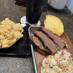 Jalapeño mac. Brisket sandwich. Slaw. Jalapeño mac. Brisket sandwich. Slaw.