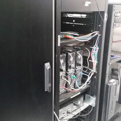 The Computer Guy - Rack of servers.