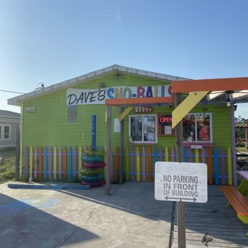 Dave's Snowballs - a brightly painted building - Food Stands Near Me - Pensacola, Florida Dave's Snowballs - a brightly painted building - Food Stands Near Me - Pensacola, Florida