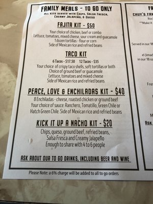 Menu photo 5 Chuy's Greenville, SC