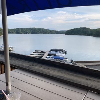 Bear Creek Marina & Restaurant - View from deck - New American Near Me - Nebo, North Carolina Bear Creek Marina & Restaurant - View from deck - New American Near Me - Nebo, North Carolina
