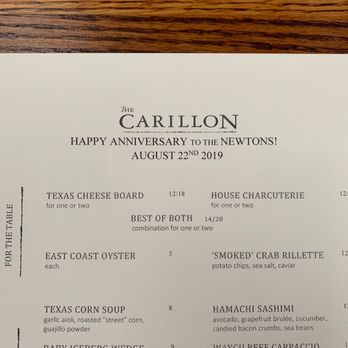 The Carillon - New American Near Me - Austin, Texas The Carillon - New American Near Me - Austin, Texas