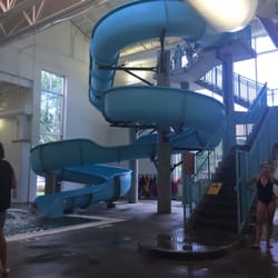 Durango Parks and Recreation - Large indoor slide.