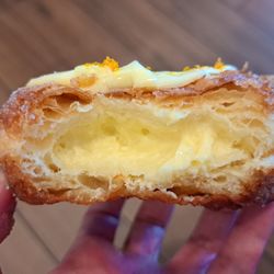 Paris Baguette - Inside a Croissant Donut. Photo taken 6/1/26.
