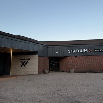 Stadium XV Craft Kitchen & Sim Bar - Outside - Sports Bars Near Me - Farmington, Connecticut Stadium XV Craft Kitchen & Sim Bar - Outside - Sports Bars Near Me - Farmington, Connecticut